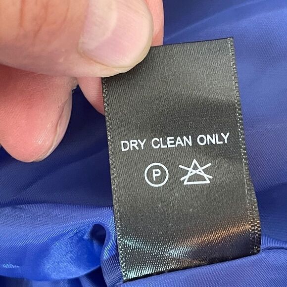 ASTR Blue Floral Print Pleated Mini Dress Sz M - Picture 5 of 5